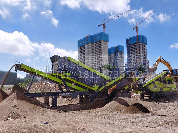 福建·廈門——移動破碎站助力資源