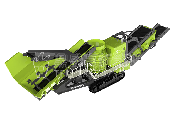 THPS系列圓錐式移動(dòng)破碎篩分站