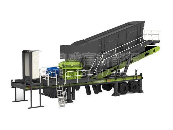 WHPS系列圓錐式移動(dòng)破碎篩分站